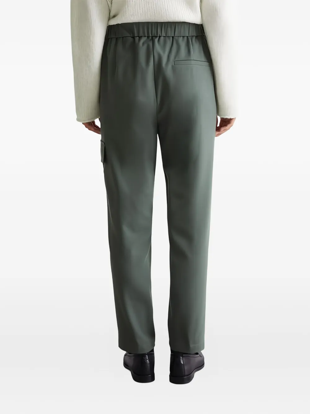 Marc O'Polo Broek met elastische taille Groen