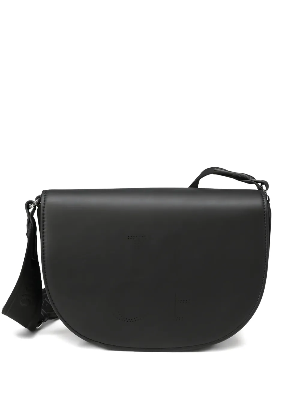 Marc O'Polo logo-perforated cross body bag | Black | Image 1