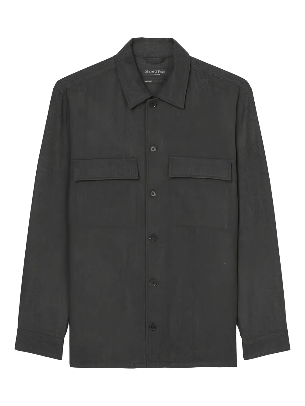 Marc O'Polo button-up overshirt | Grey | Image 1