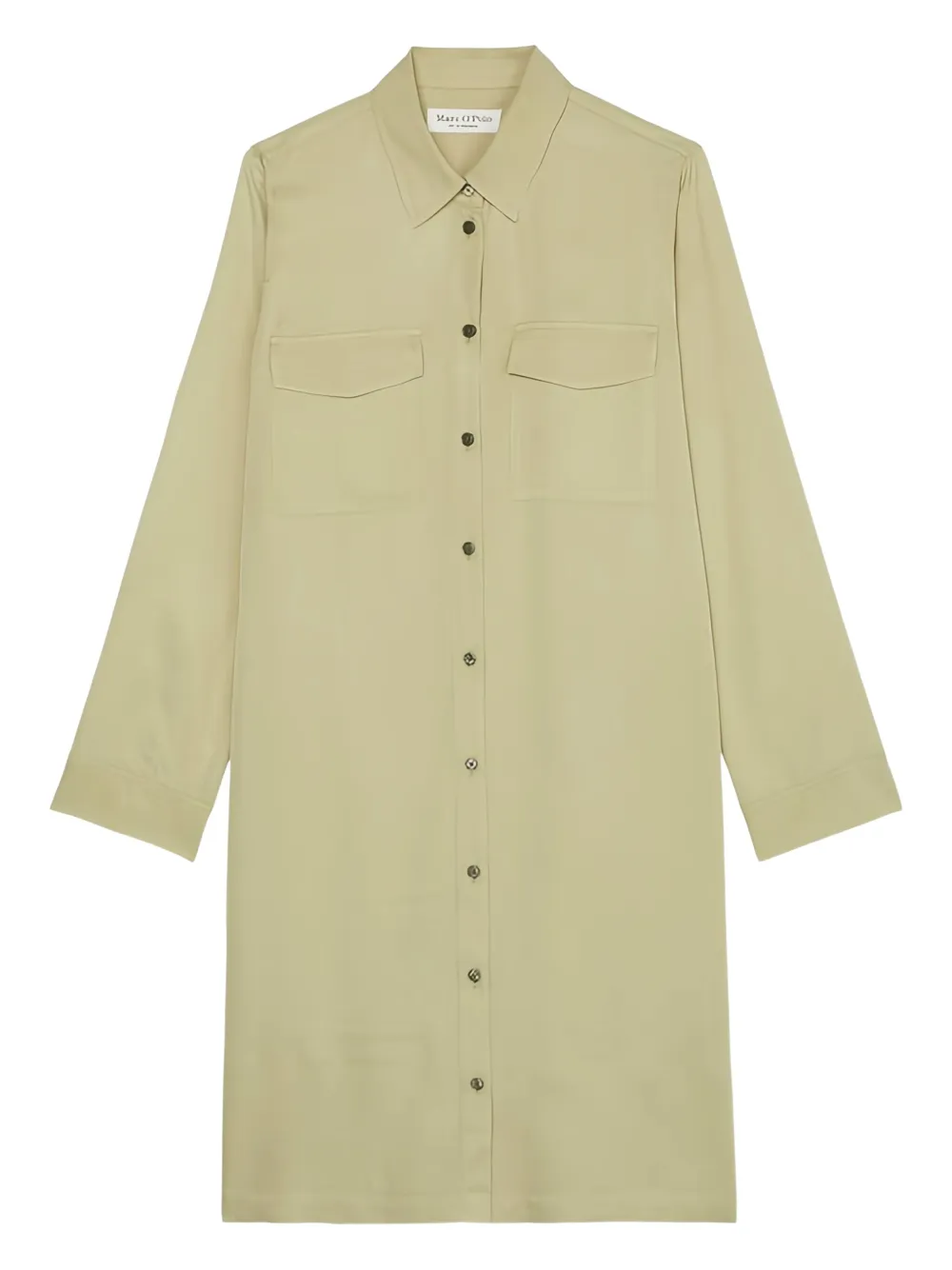 button-down shirt dress