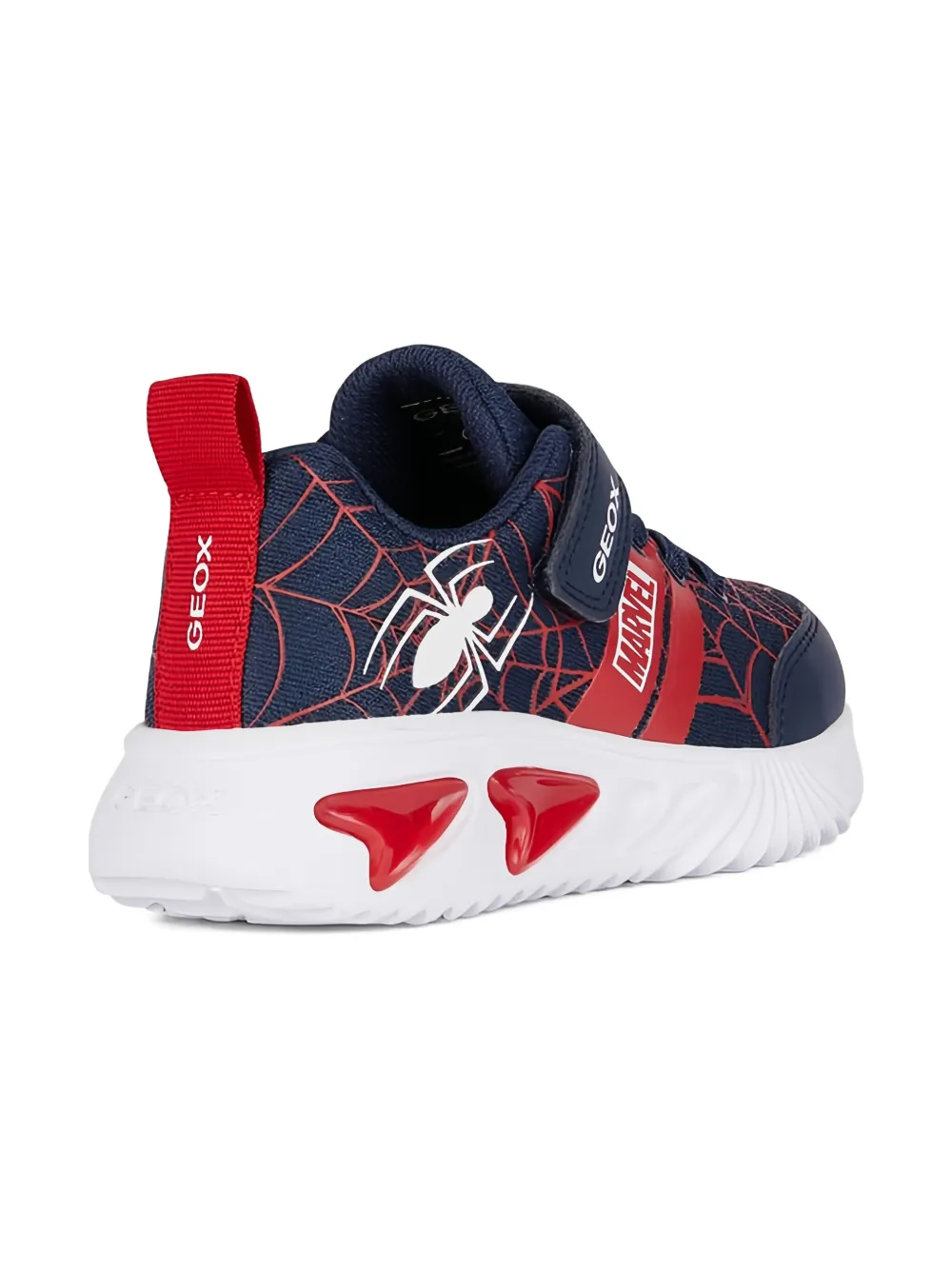 Geox Kids Assister spider-web sneakers Blue