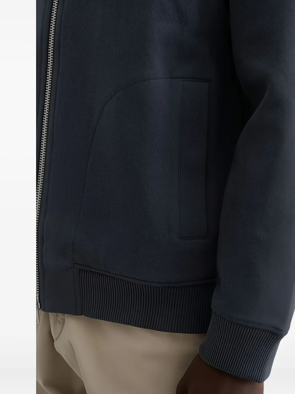 Marc O'Polo Bomberjack met rits Blauw