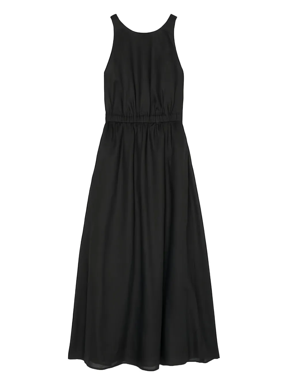 Marc O'Polo sleeveless gathered maxi dress | Black | Image 1