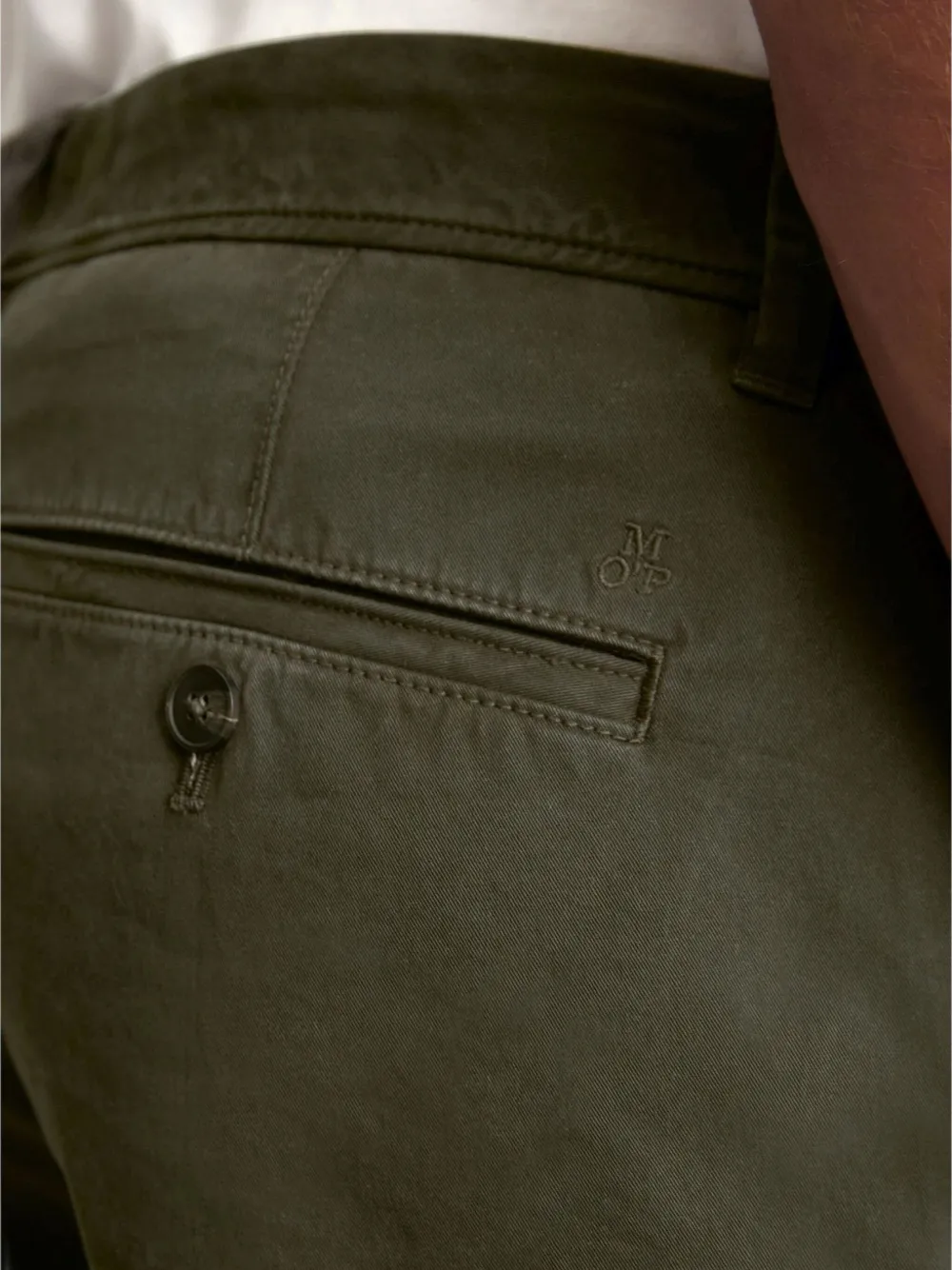 Marc O'Polo Chino broek Groen