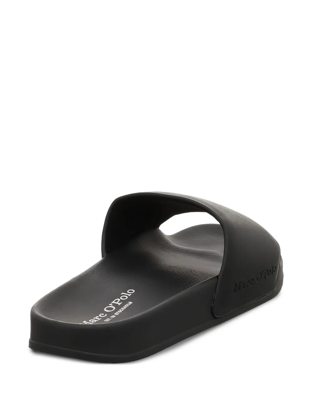 Marc O'Polo open-toe slides Black