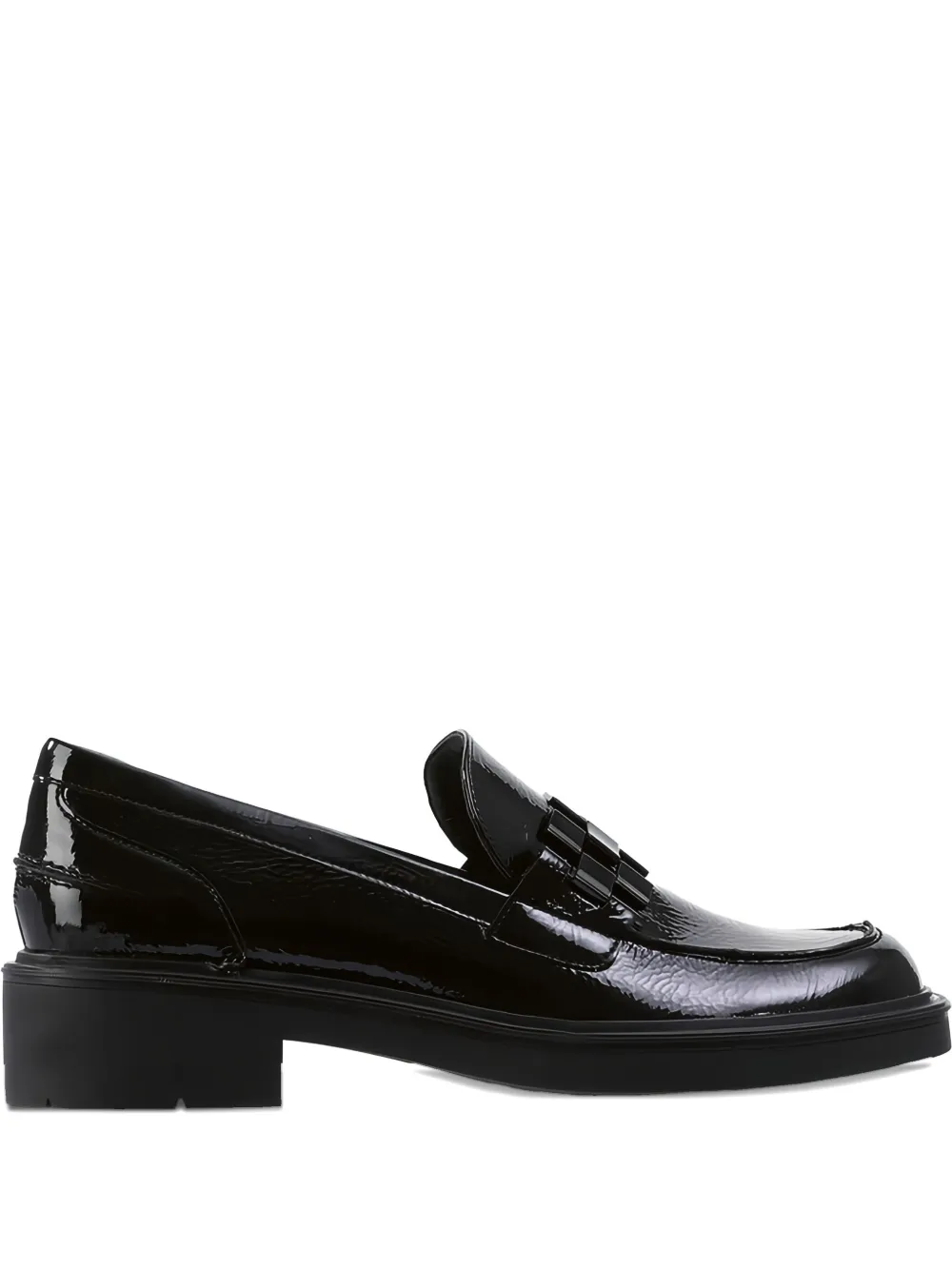 Hogl Elliot leather loafers Black