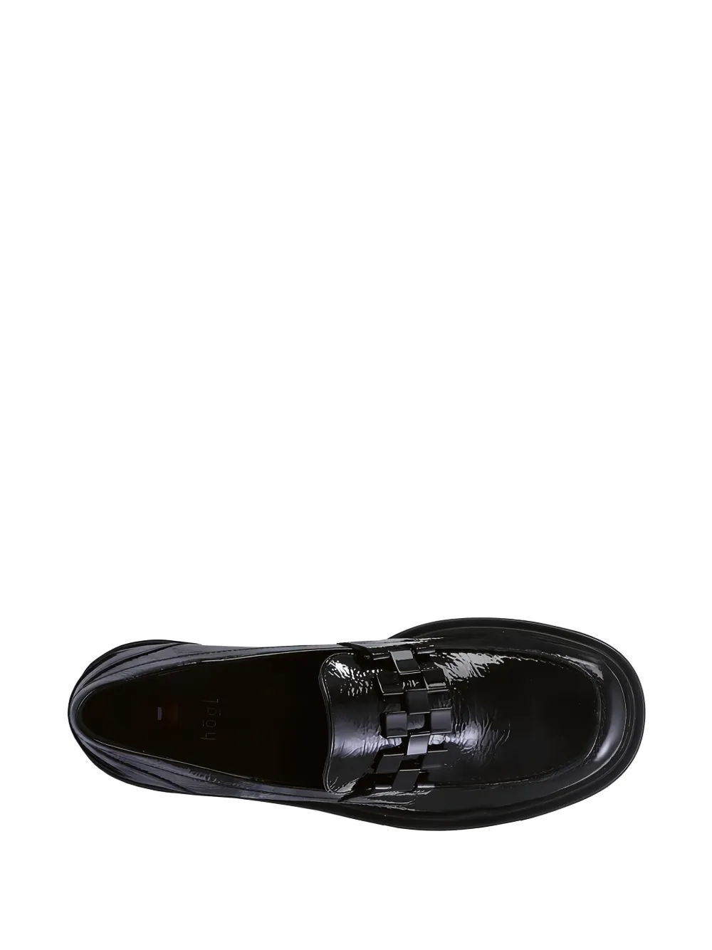 Hogl Elliot leather loafers Black
