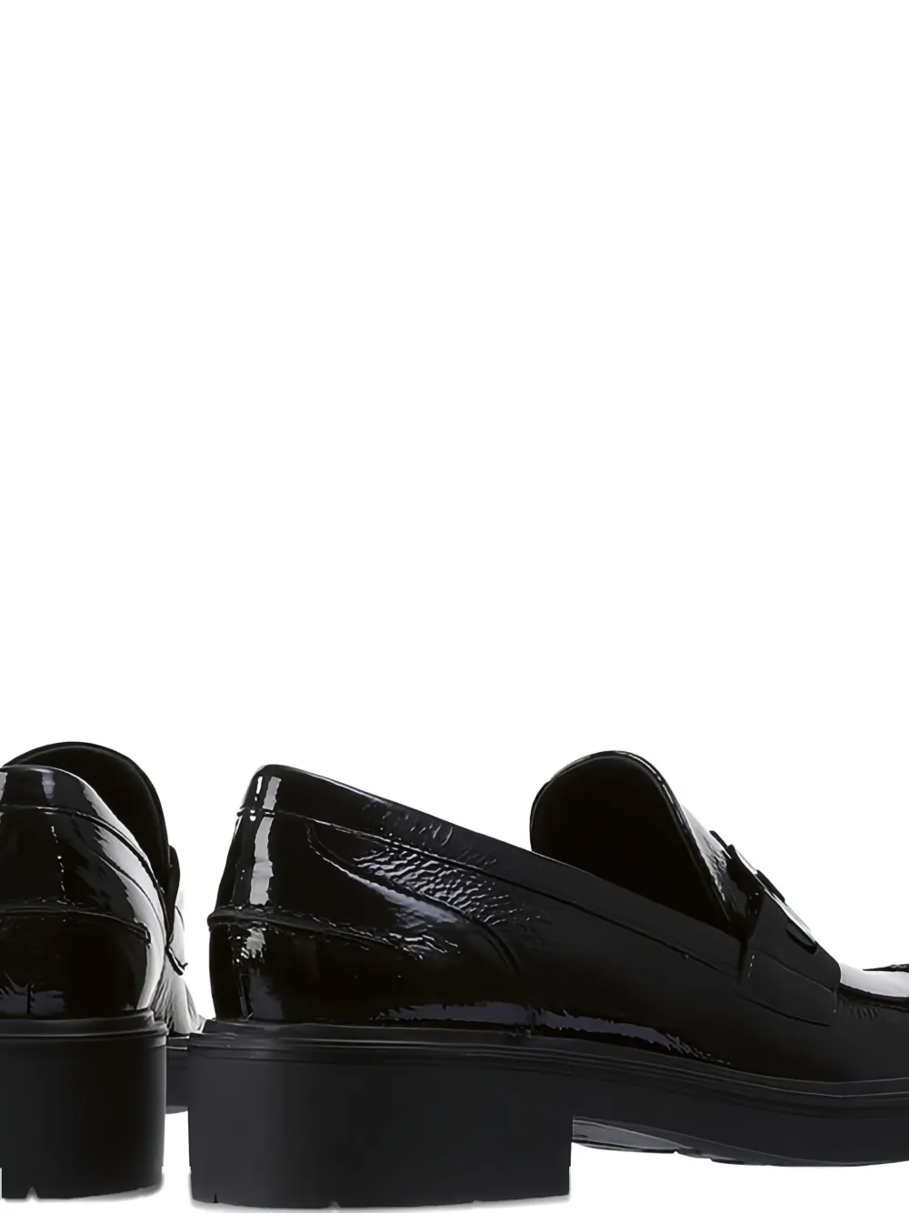 Hogl Elliot leather loafers Black