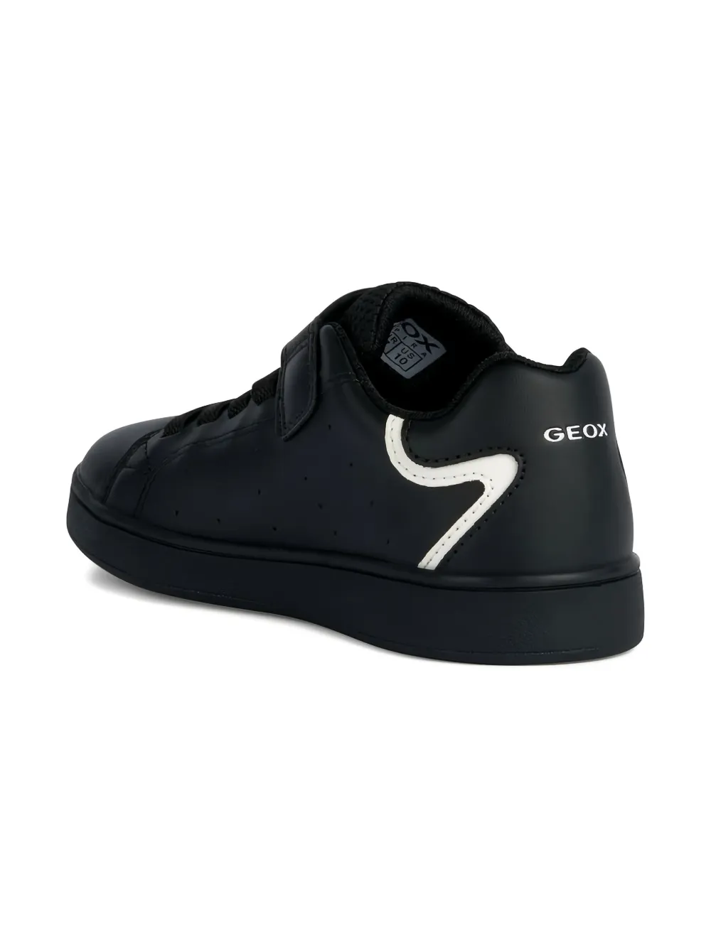 Geox Kids Eclyper perforated sneakers Black