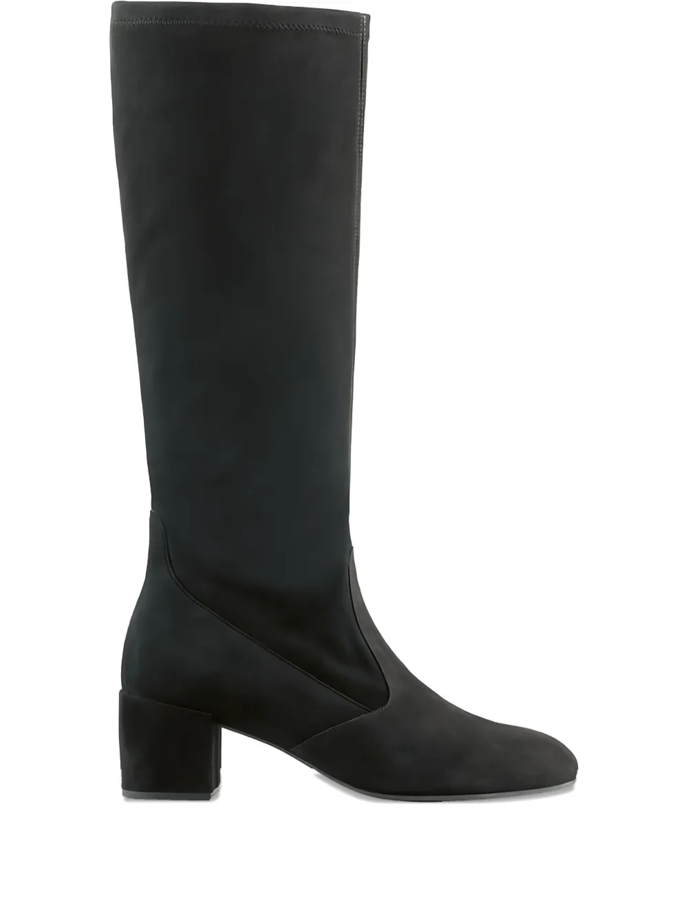 Hogl 55mm Jules Suede Knee-high Block-heel Boots