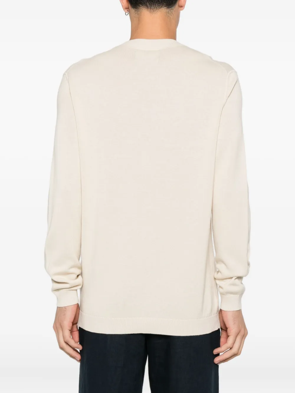 Marc O'Polo Trui met ronde hals Beige