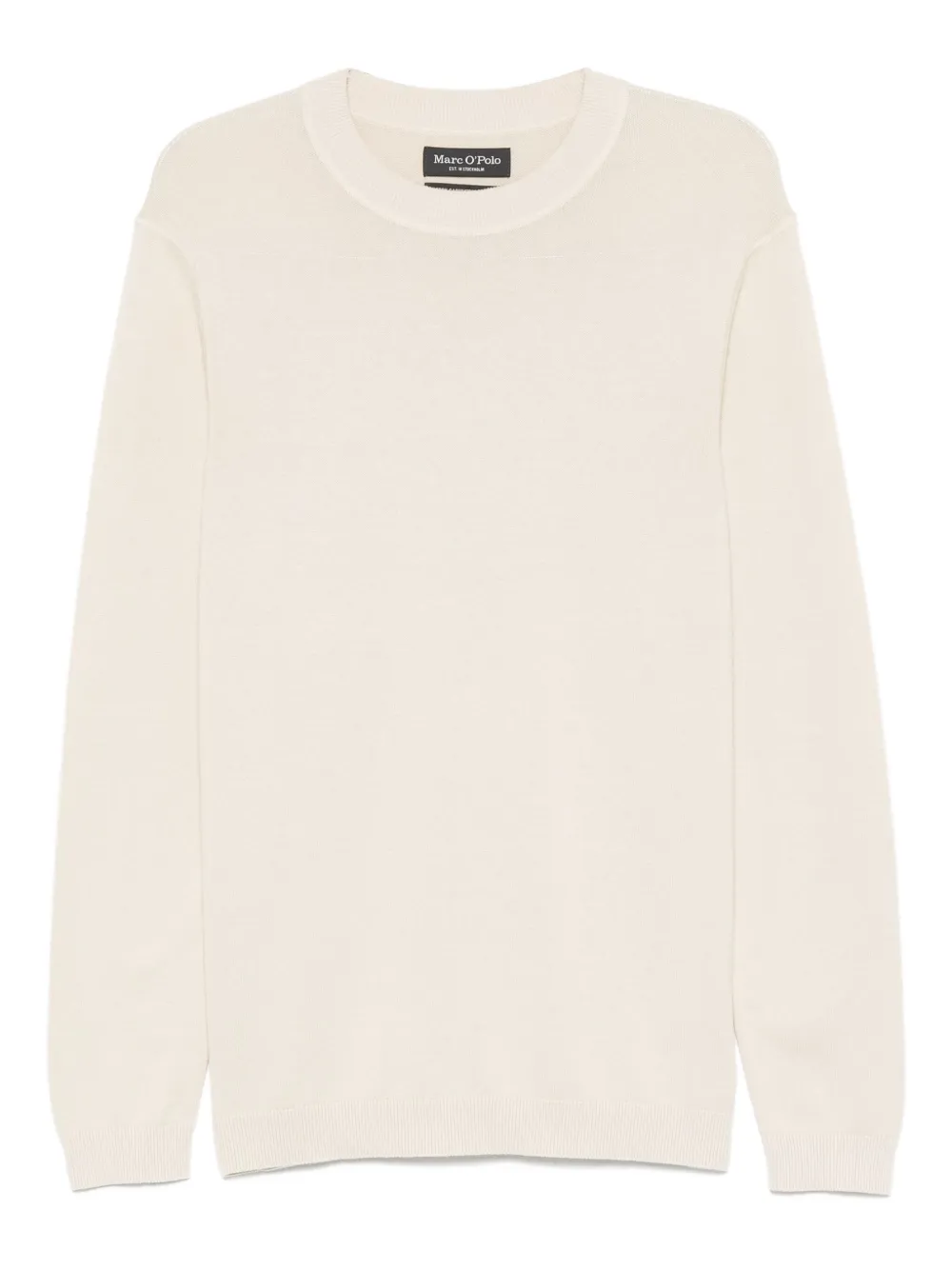 Marc O'Polo Trui met ronde hals Beige
