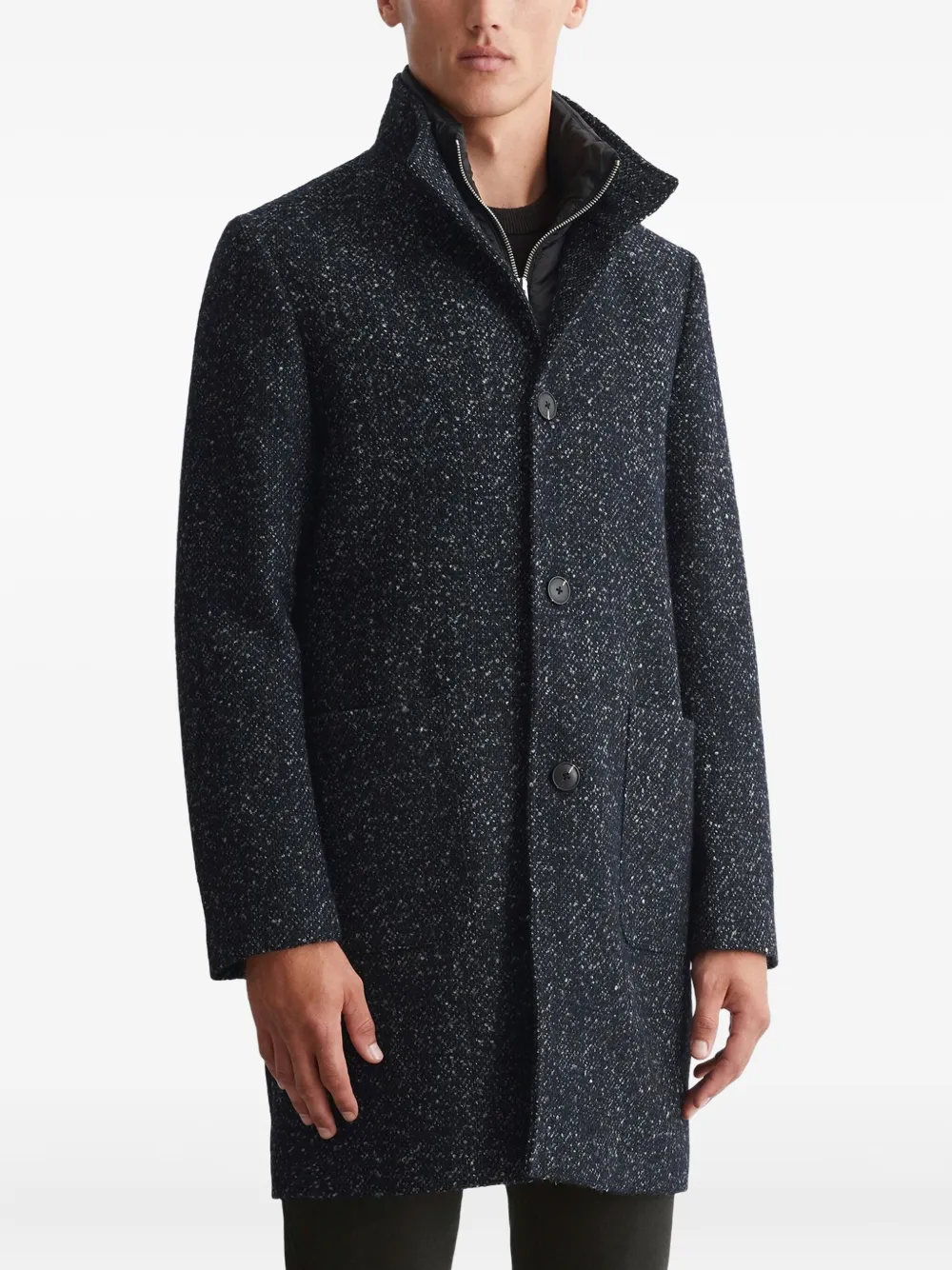 Marc O'Polo speckle-effect coat | Single Breasted Coats | Image 2