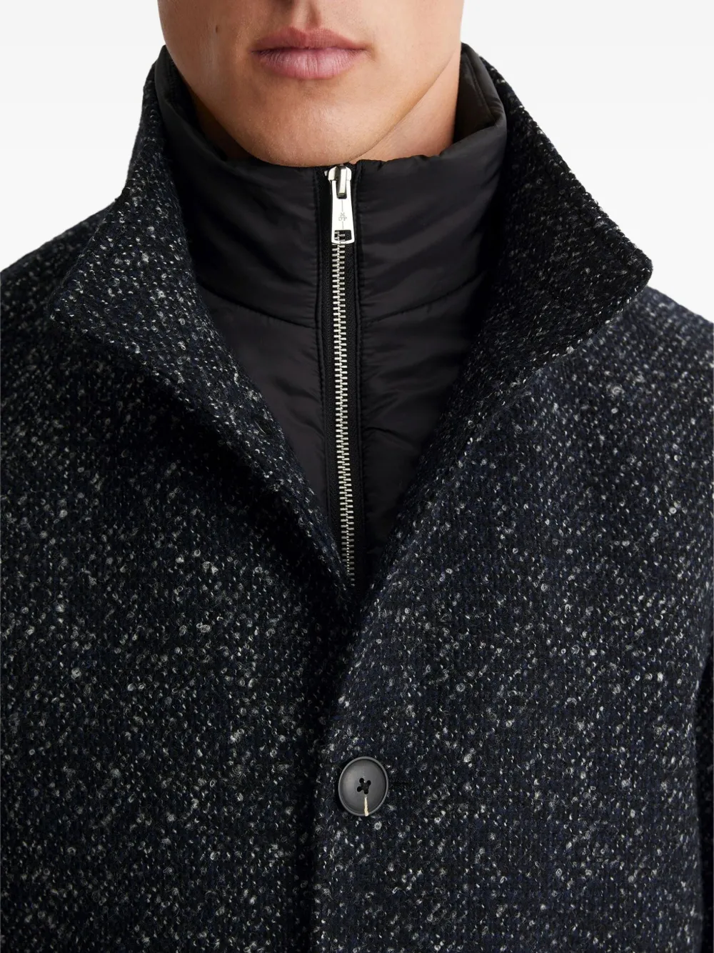 Marc O'Polo Jas met gespikkeld effect Blauw