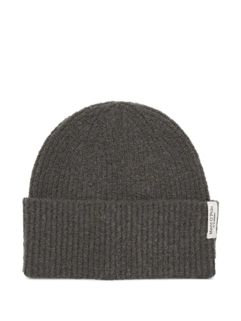 Marc O'Polo ribbed-knit beanie