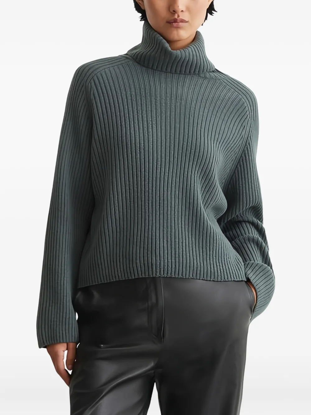 Marc O'Polo ribbed turtleneck sweater | Knitted Sweaters | Image 2