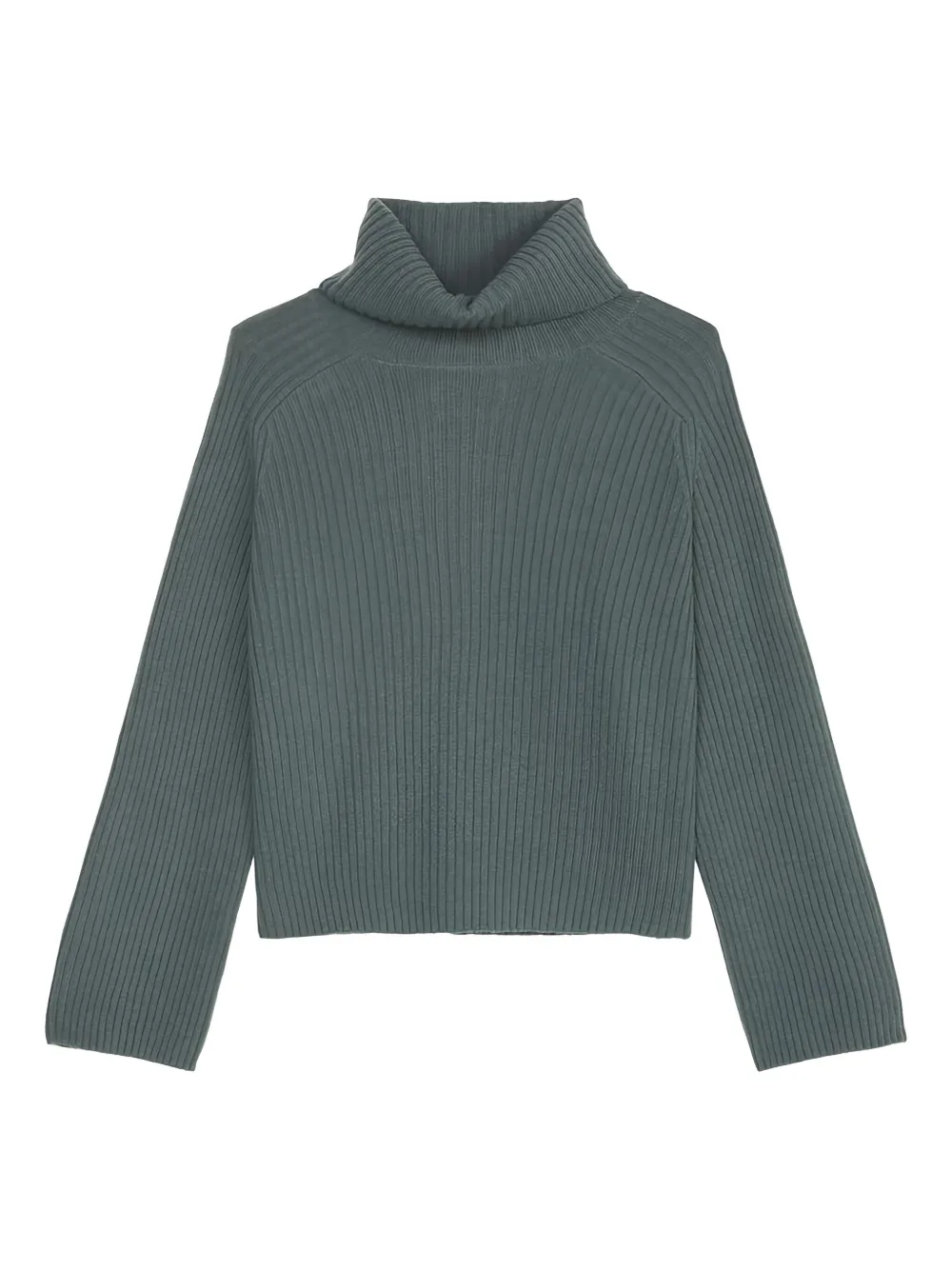 Marc O'Polo ribbed turtleneck sweater | Green | Image 1