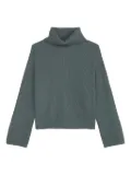 Marc O'Polo ribbed turtleneck sweater - Green