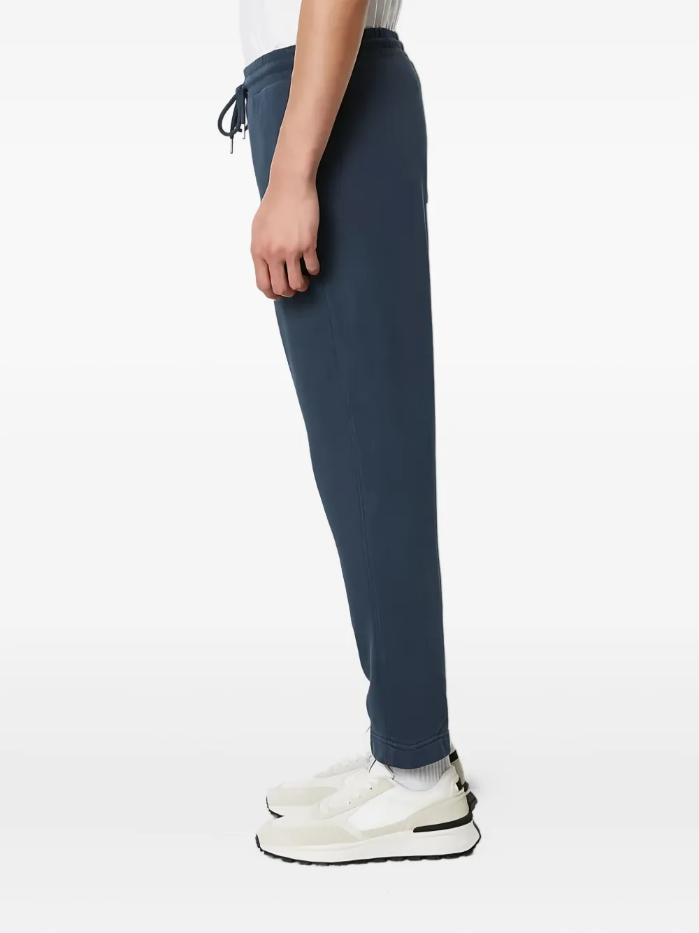 Marc O'Polo Broek met trekkoord Blauw