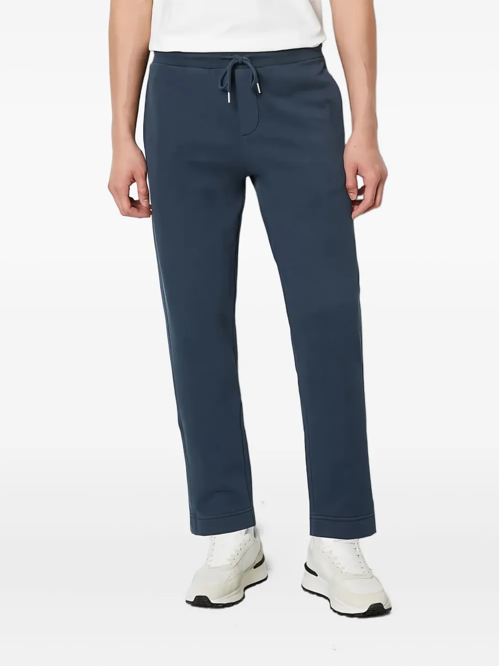 Marc O'Polo Broek met trekkoord Blauw