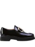 Hogl Fred patent oversized-buckle loafers - Black