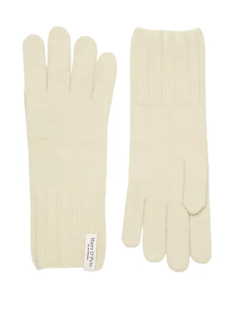 Marc O'Polo ribbed-knit gloves