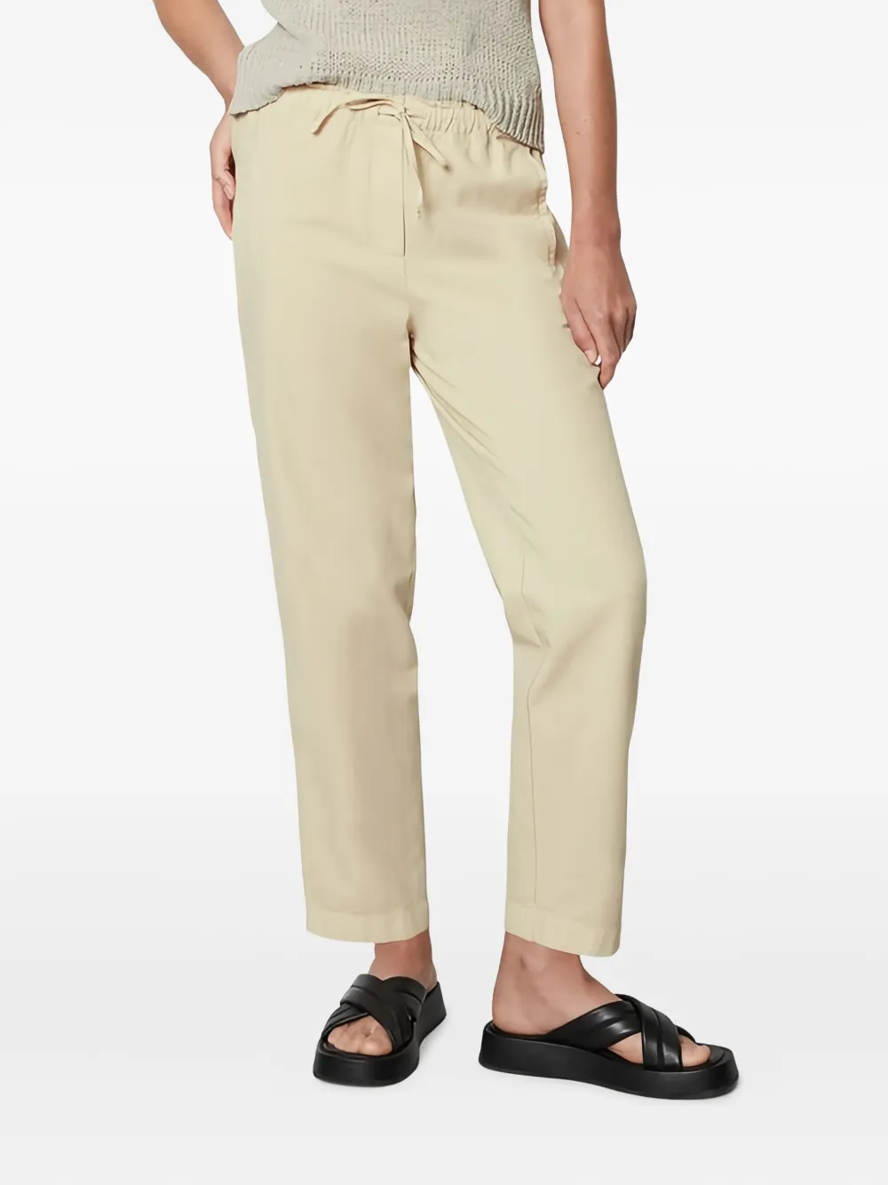 Marc O'Polo drawstring-tapered trousers | Straight-Leg Pants | Image 2