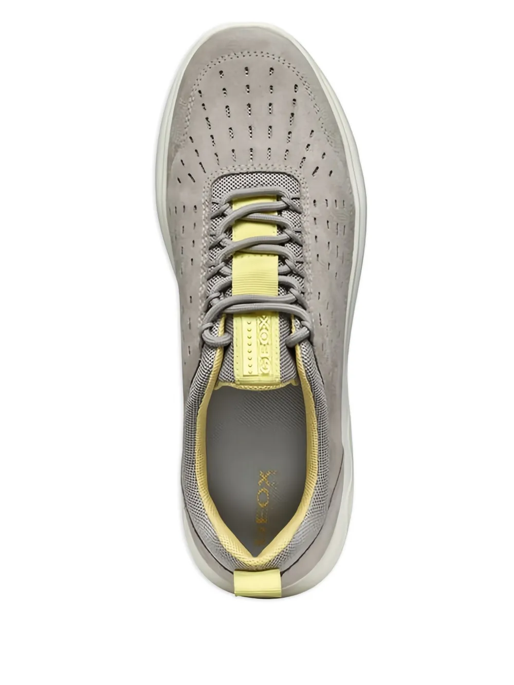 Geox Spherica perforated-detail sneakers Neutrals