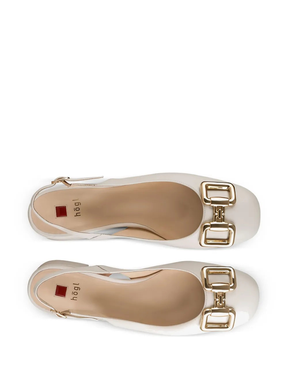 Hogl Mary slingback pumps White