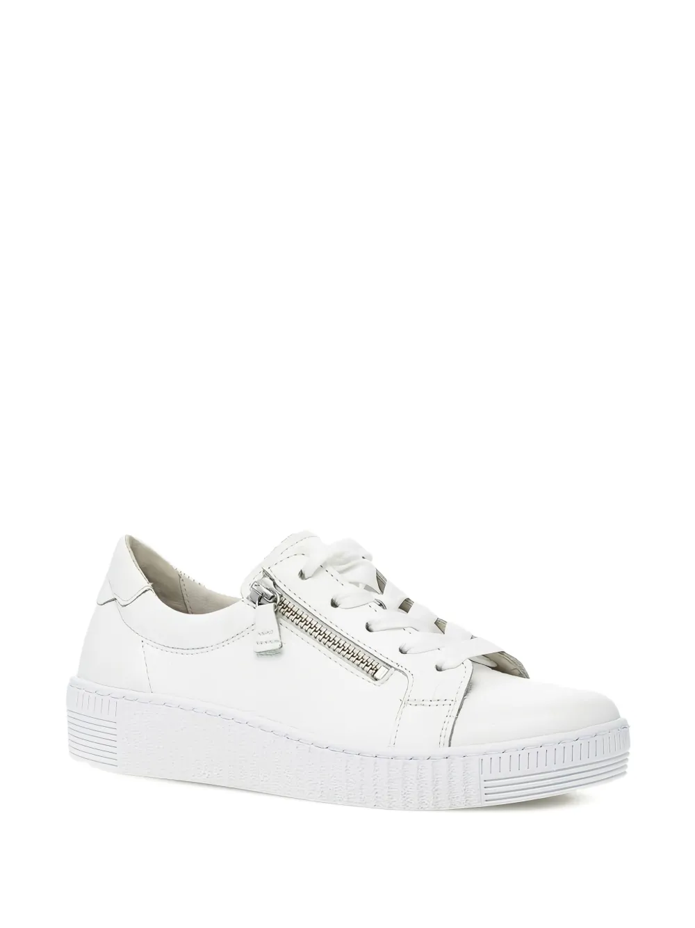  Gabor Leather Sneakers - White 