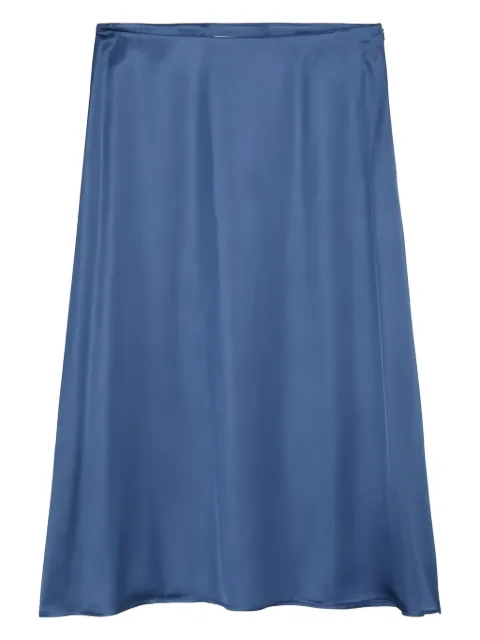 Marc O'Polo satin-effect midi skirt