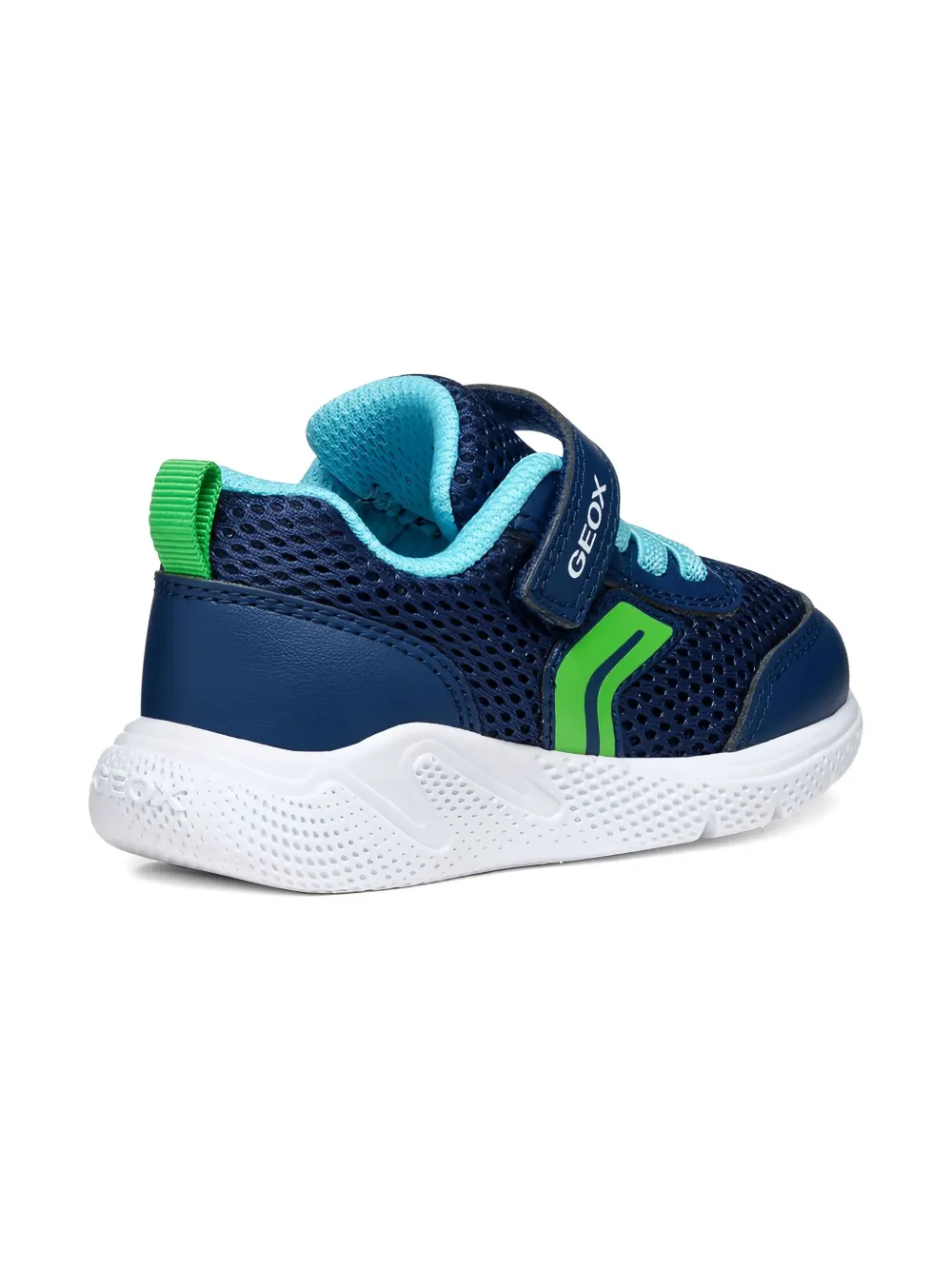 Geox Mesh-sports Sneakers In Blue