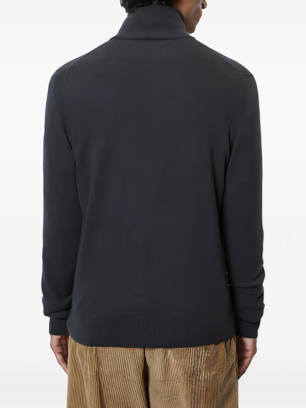 Marc O'polo Zip-front Cardigan In Blue