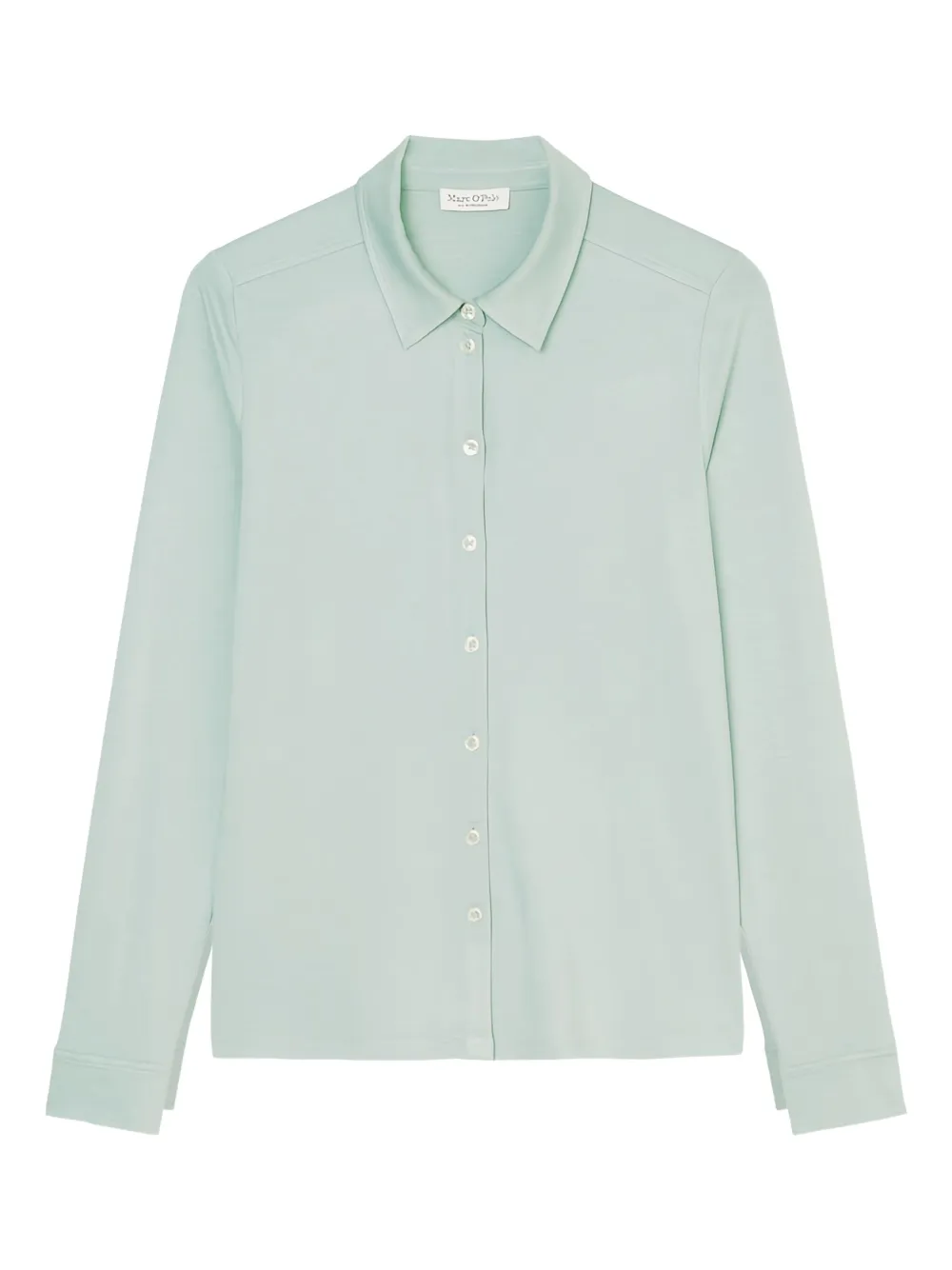 Marc O'Polo button-up long-sleeve shirt | Green | Image 1