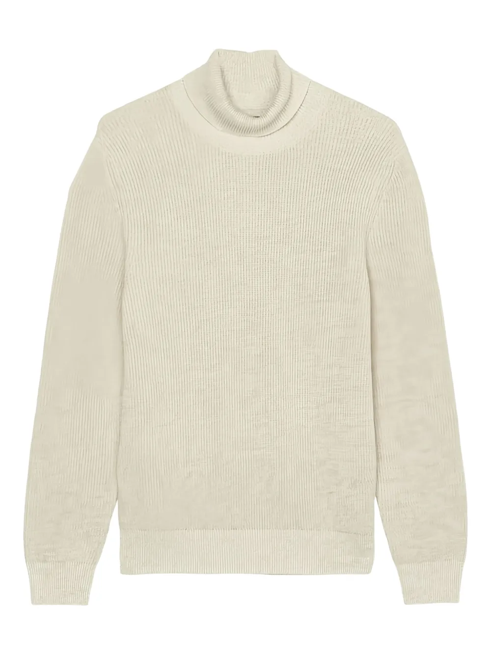 Marc O'Polo Geribbelde coltrui Beige