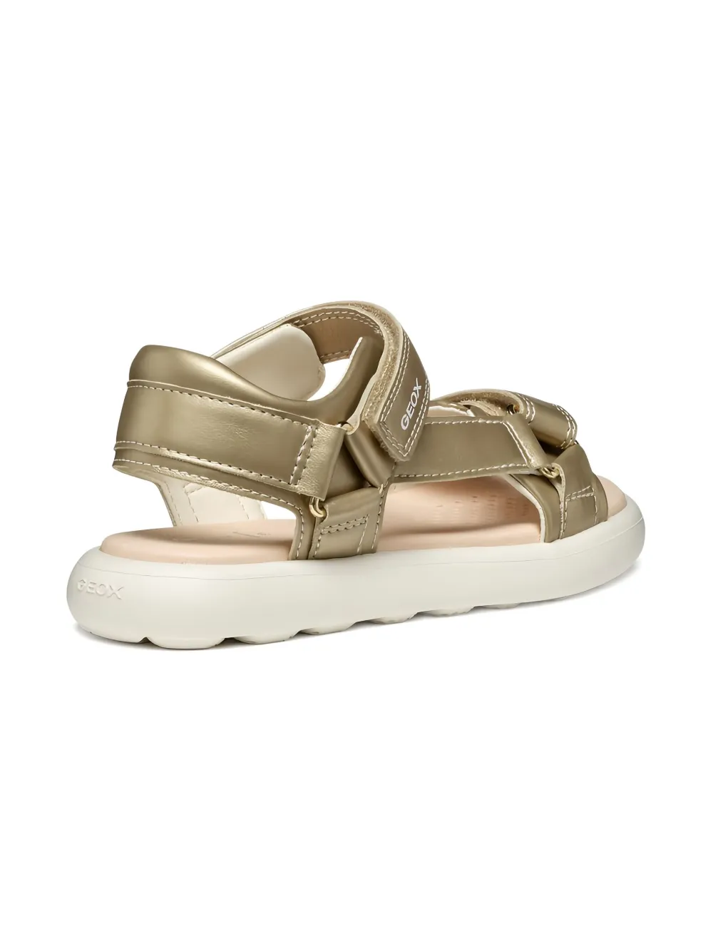 Geox Kids Puffypop strappy sandals Gold