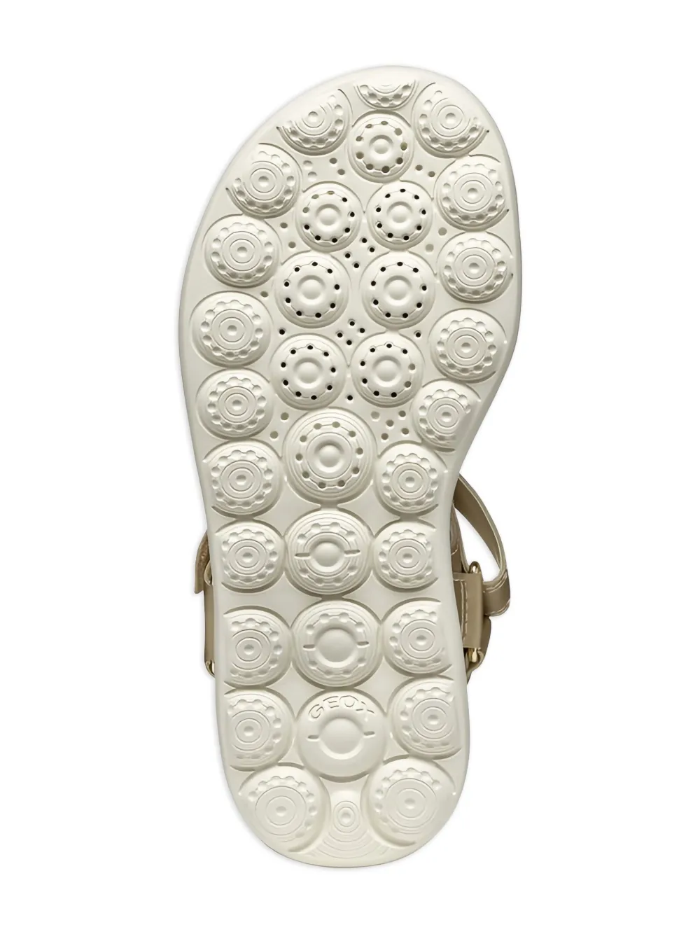 Geox Kids Puffypop sandalen met bandjes Goud