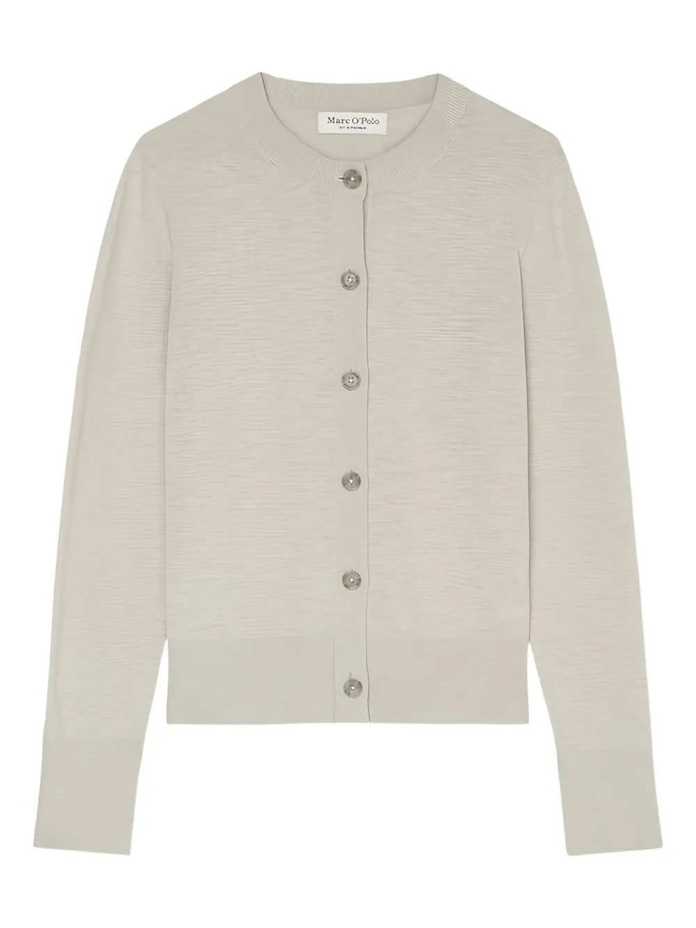 Marc O'Polo button-up knitted cardigan | Neutrals | Image 1
