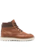 Marc O'Polo Jack leather boots - Brown