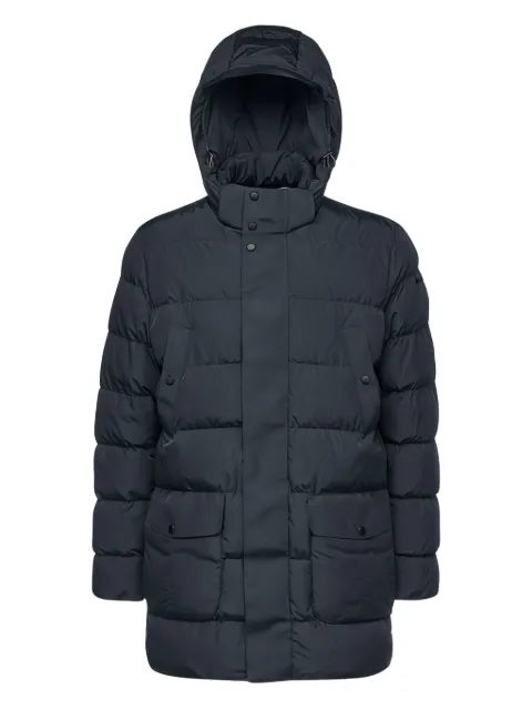 Geox hooded quilted jacket