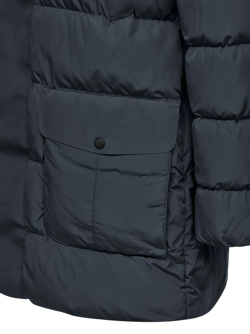 Geox Gevoerd jack met capuchon Blauw