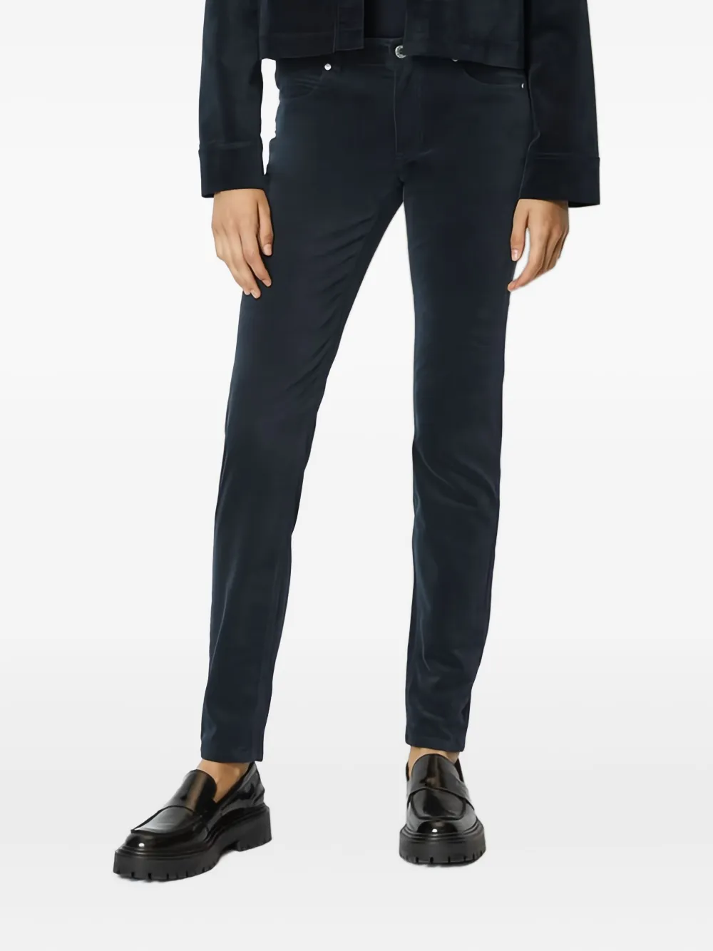 Marc O'Polo Lulea skinny broek - Blauw