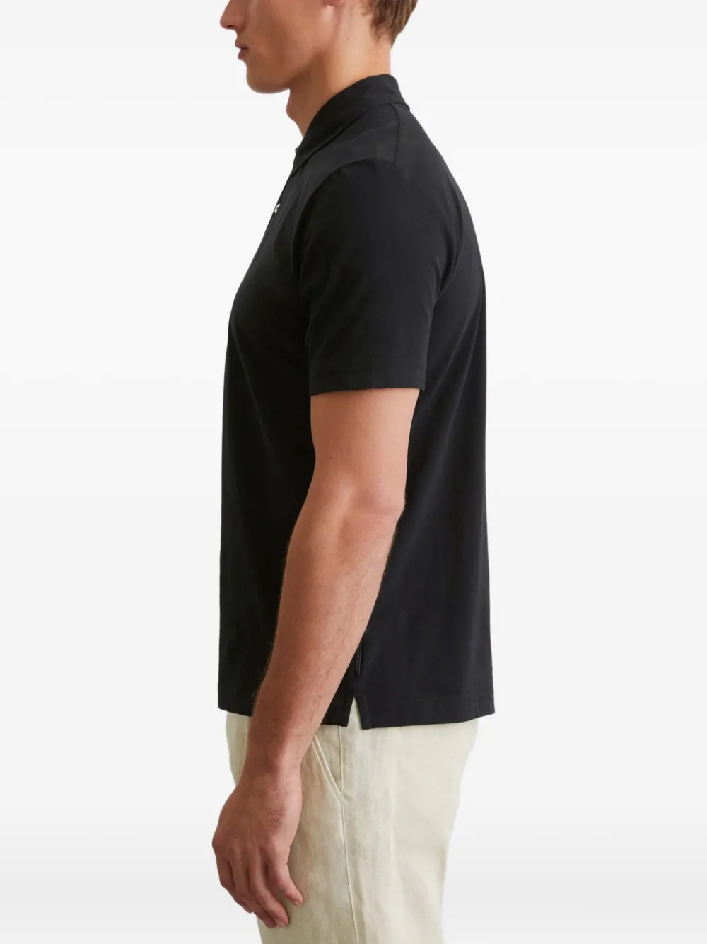 Marc O'Polo Katoenen poloshirt Zwart