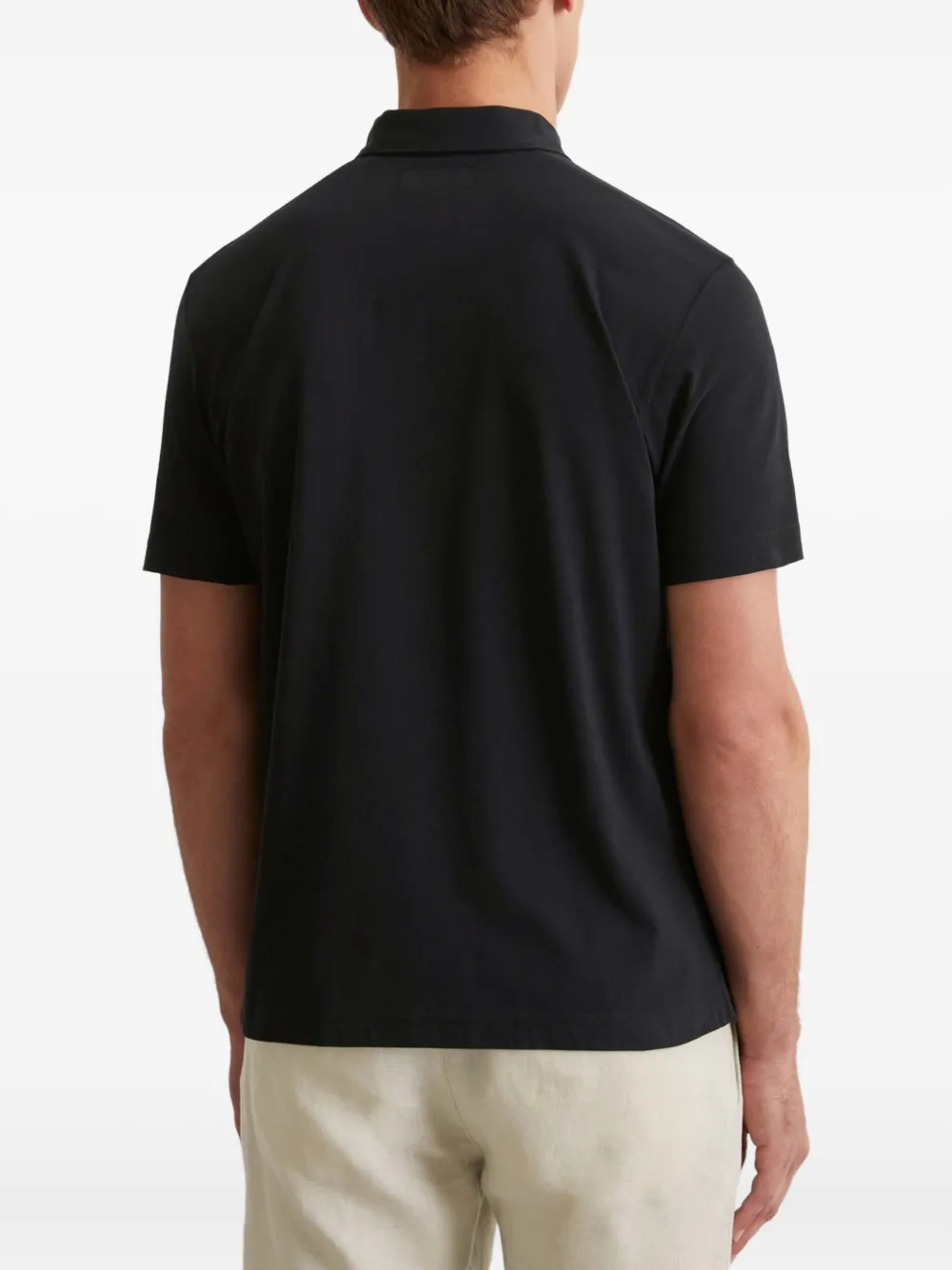 Marc O'Polo Katoenen poloshirt Zwart
