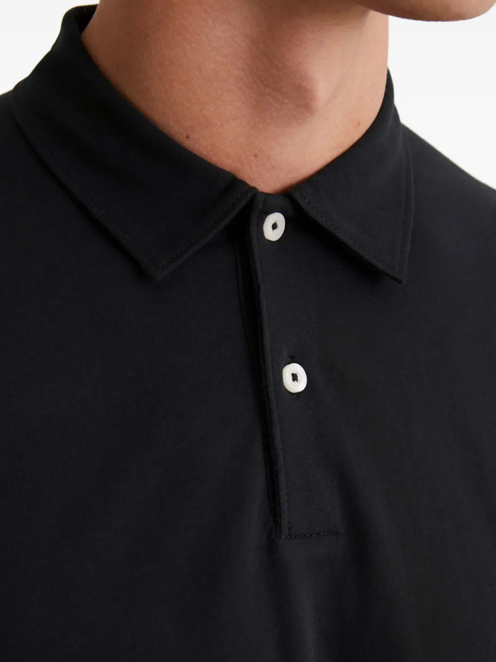 Marc O'Polo Katoenen poloshirt Zwart