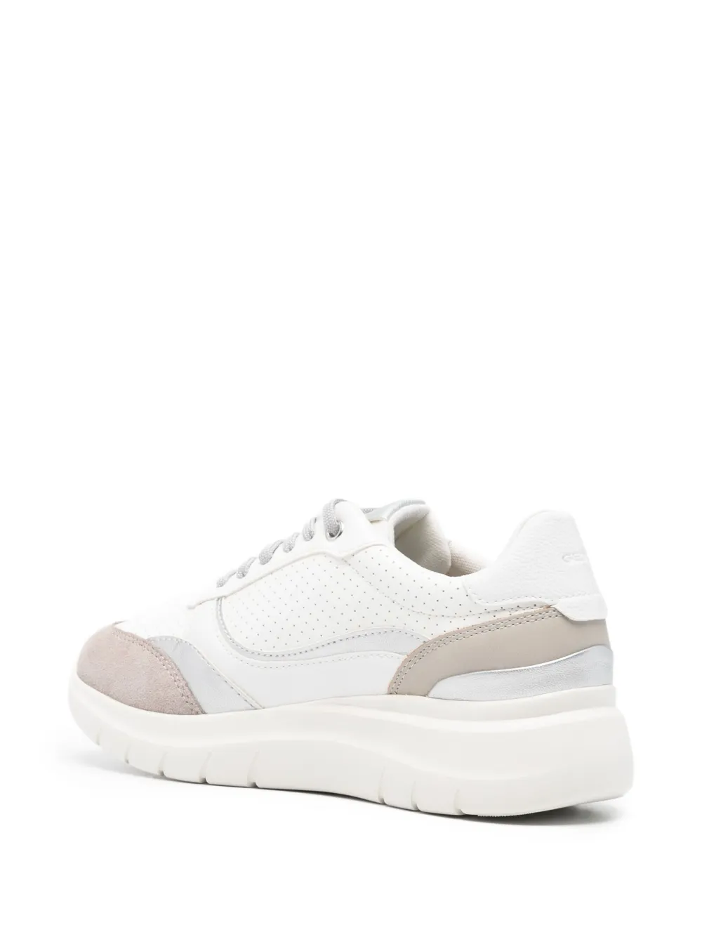 Geox Sneakers met vlakken Wit