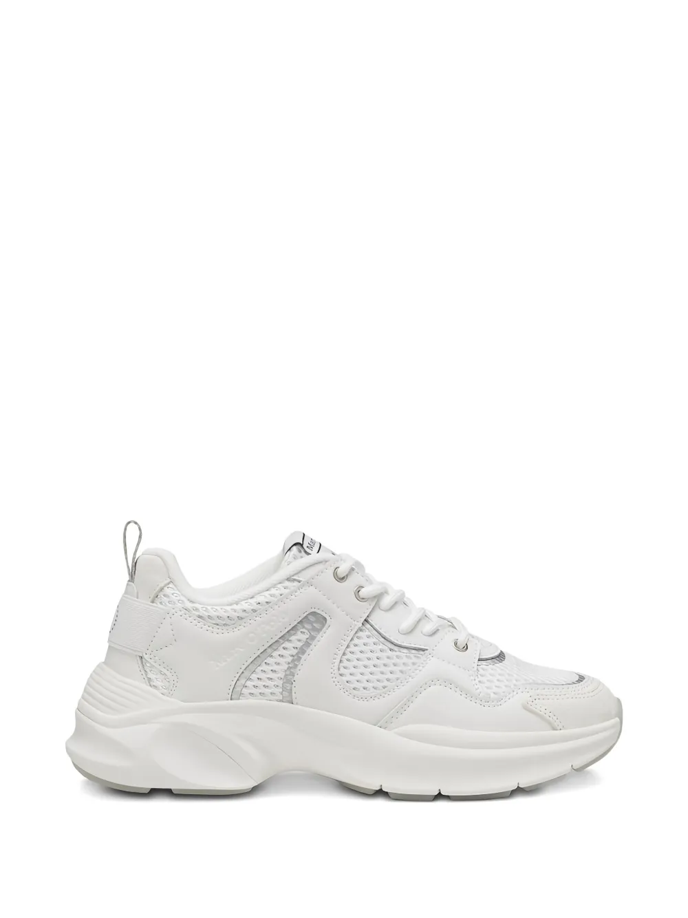 Marc O'Polo Chunky sneakers met mesh vlakken Wit