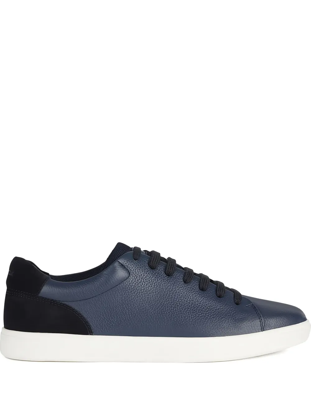 Geox Avola leather panel trainers Blue