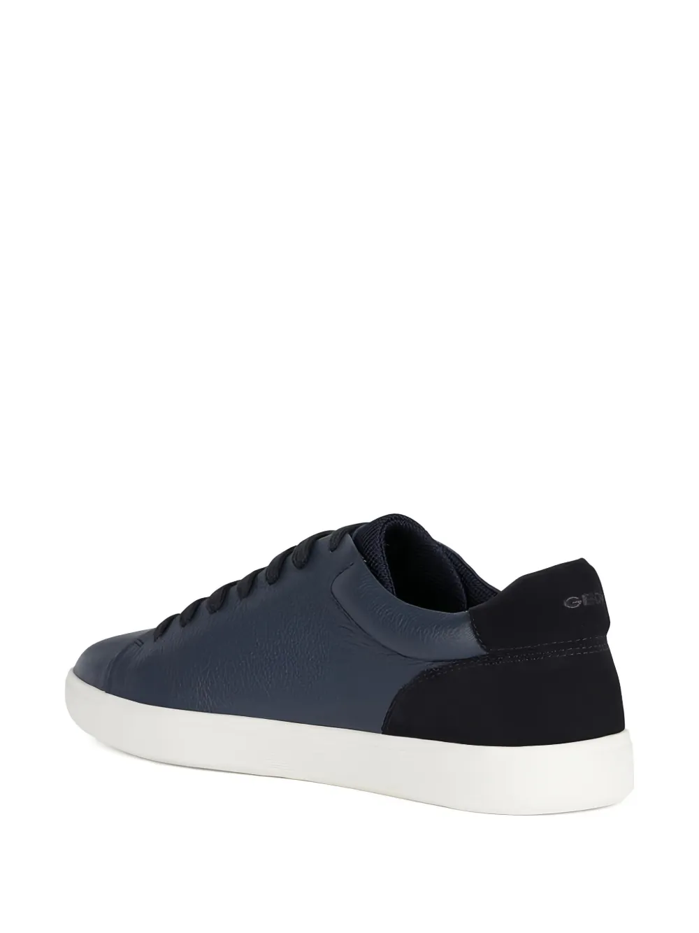 Geox Avola leather panel trainers Blue