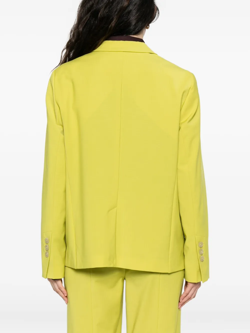 Marc O'Polo Blazer met enkele rij knopen Groen